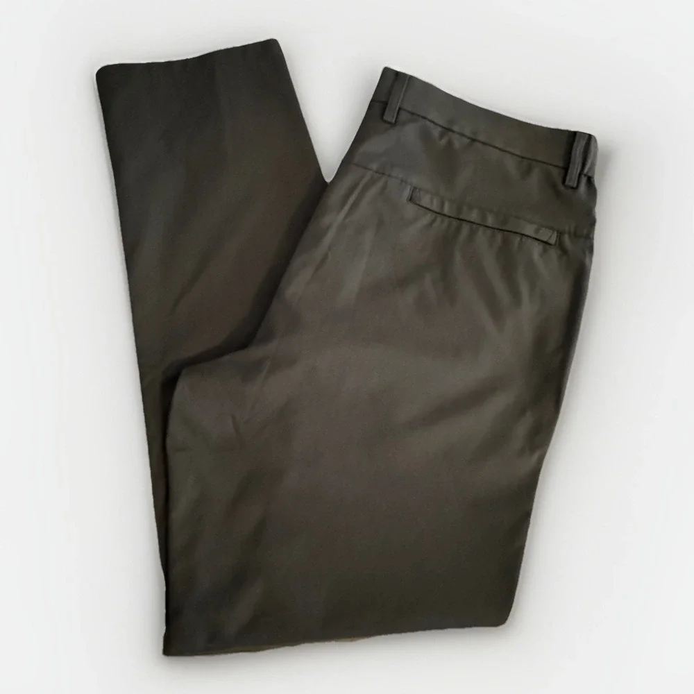 Jack Archer Pants Men's 35 X 30 Deep Blue Flat‎ Front Pockets Performance Chino